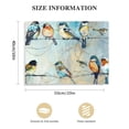 thumbnail image 3 of JEUXUS  Bird Picture Canvas Wall Art: Colorful Birds Painting Print on Canvas Artwork for Kids Bedroom (Multiple Sizes), 3 of 6