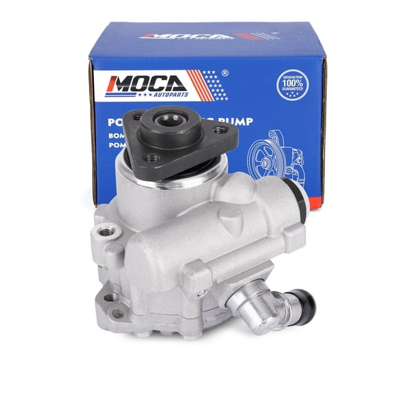 MOCA AUTOPARTS Power Steering Pump w/ LUK LF-30 Style Fit for 1999-2000 BMW 323i 2.5L & 1997-2000 BMW 528i 2.8L & 2001-2003 BMW 530i 3.0L
