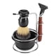 thumbnail image 1 of Juego de Maquinilla de afeitar Jadeshay 4 piezas con Soporte de acero inoxidable y Brocha de pelo de tejón, 1 of 8