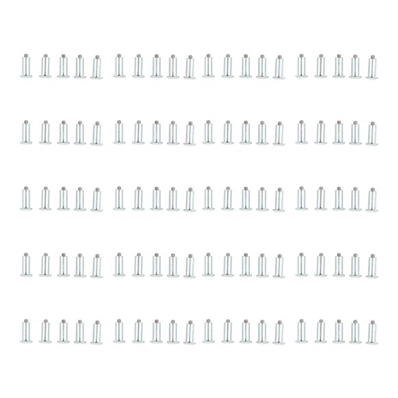 100 Uds. Perno de rueda para neumático, superficie galvanizada, antideslizante, agarre fuerte para carretilla elevadora, vehículo todoterreno