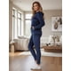 thumbnail image 4 of Conjunto Pants Mujer Sudadera Y Pant Aterciopelado Set Dama, 4 of 5