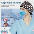 thumbnail image 3 of VIAOLI Adjustable Scrub Caps – Cotton Surgical Cap for Nurses, Unisex, One Size Multiple Color, 3 of 6
