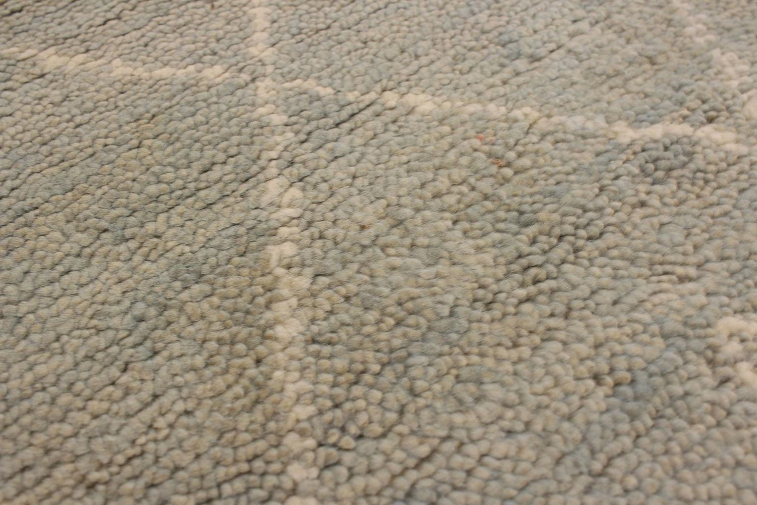 ECARPETGALLERY 5'2" x 8'0" Moroccan Tangier Hand-knotted Area Rug for Living Room, Dining Room and Bedroom in Grn