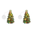 thumbnail image 1 of Yuarrent Decoración de Navidad Ventana Colgante Colgante Árbol de Navidad Tienda de vacaciones Lechón Lámpara de luz, árbol de Navidad Type1 NO1, 1 of 6