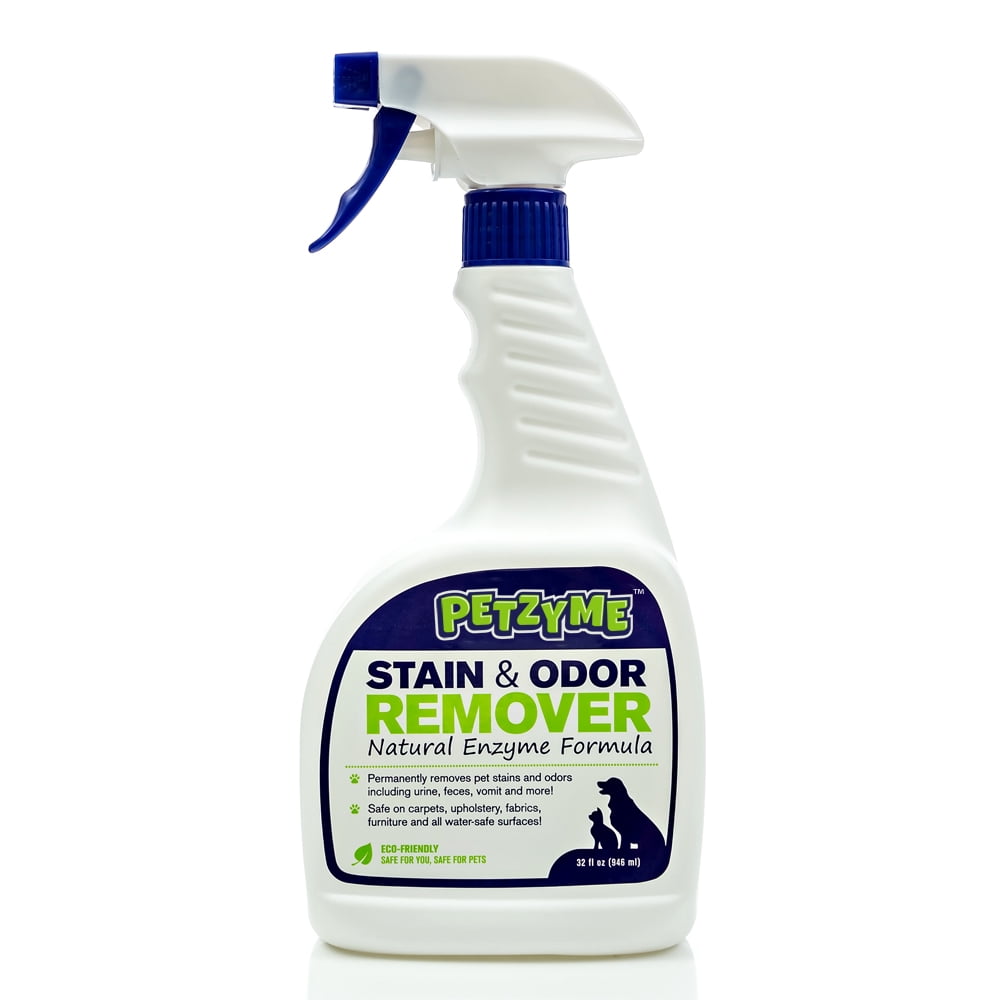 Petzyme Pet Stain Remover & Odor Eliminator, Enzyme Cleaner for Dogs