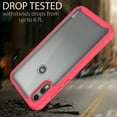 thumbnail image 5 of CoverON Motorola Moto E 2020 Case Heavy Duty Full Body Slim Fit Shockproof Clear Phone Cover - EOS Series, 5 of 8