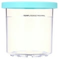 thumbnail image 2 of Ninja CREAMi Pints 2 Pack, Compatible with NC299AMZ & NC300s Series CREAMi Ice Cream Makers, Dishwasher Safe, XSKPLID2CD, 2 of 16