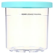 Ninja CREAMi Pints 2 Pack, Compatible with NC299AMZ & NC300s Series CREAMi Ice Cream Makers, Dishwasher Safe, XSKPLID2CD