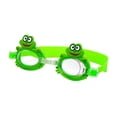 thumbnail image 2 of Gafas de natación para niños Gafas de natación Ligeras Banda ajustable Cómodas Bonitas Rana verde, 2 of 8