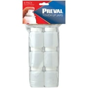Preval 0271-1 2.94-Ounce Touch-up Jars, 6 pk