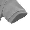 thumbnail image 5 of ZUKMRJPC Mens Knit Shirts Short Sleeve Solid Color Classic Collar Knitted T Shirt Slim Fit Summer Lightweight Casual Golf Shirts, 5 of 6