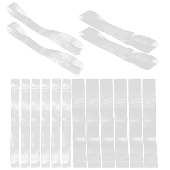 Raindrops Shoe Straps Tpu 8Pairs 4.3X0.7In