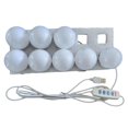 thumbnail image 3 of Destyer Vanity Style LED Mirror Lights Bulbs Lamp Cosmetic Kit 8 Bulbs 1Set, 3 of 6