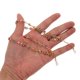 thumbnail image 5 of unbranded 2Ud Tobilleras De Metálica Multicolor Ajustables Para Vacaciones Y Fiesta, 5 of 6