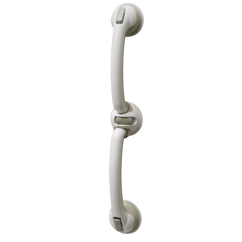 Safe-er-Grip Suction Cup Swivel Bathtub & Shower Assist Grip Bar Safety Handle with Multiple Directional Swivel for perfect angle