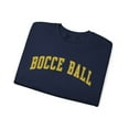 thumbnail image 3 of Bocce Ball Sweatshirt Gifts Crew Neck Shirt Long Sleeve Unisex, 3 of 7