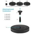 thumbnail image 2 of Bird Solar Fountain Pump Bird Bath Fountain Floating Fountain for Pools with 4 Spraying Nozzles Courtyard Landscape Fountain Outdoor Garden Pond Fountain, 2 of 6