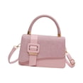 thumbnail image 4 of Bolso de mano elegante de PU para mujer, bolso de hombro tipo cartera para citas. Rosa, 4 of 9