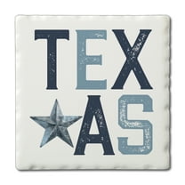 Thirstystone "Patriotic Texas" 4-Pack Tumbled Tile Coasters