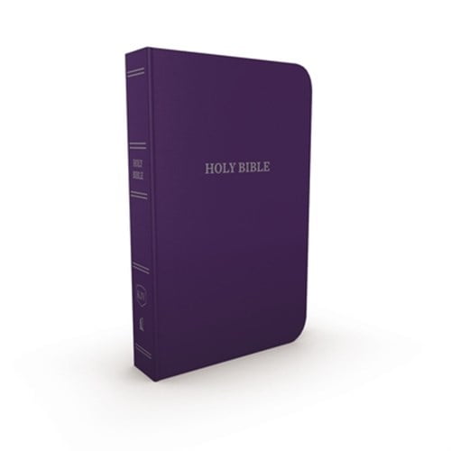 Pre-Owned KJV, Gift and Award Bible, Imitation Leather, Purple, Red Letter Edition (Imitation Leather) 0718097947 9780718097943