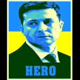 thumbnail image 3 of CafePress - Ukrainian President Zelenskyy Ukraine Flag Pajamas - Men's Dark Loose Fit Cotton Pajama Set, 3 of 7
