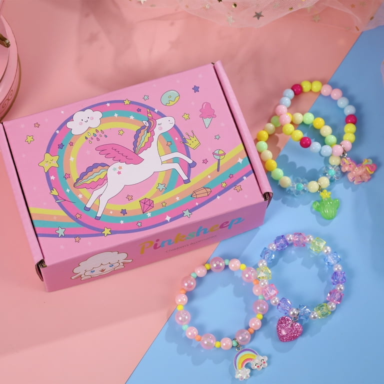 beaded bracelet buddy bracelet unicorn