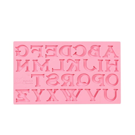 Hand Painted Chocolates - Cute Letter Handmade DIY Mold Chocolate Cake Fondant Decorating Tool Silicone Baking Sugarcraft Gumpaste