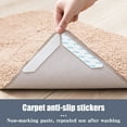 thumbnail image 3 of LNGOOR 24 Pcs Rug Pad, Carpet Rug Grippers Rreusable Non-Slip Anti-Curling Carpet Tape for Hardwood Floors and Tile, 3 of 8