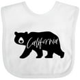 thumbnail image 3 of Inktastic California Black Bear Silhouette Boys or Girls Baby Bib, 3 of 4