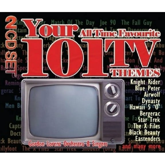 Gordon Or Lorenz - Your 101 All Time Favourite Tv Themes [CD]