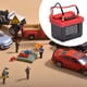 thumbnail image 5 of Control de alarma de bajo voltaje RC Piezas de coche Fácil instalación Batería de coche RC portátil Negro, 5 of 9