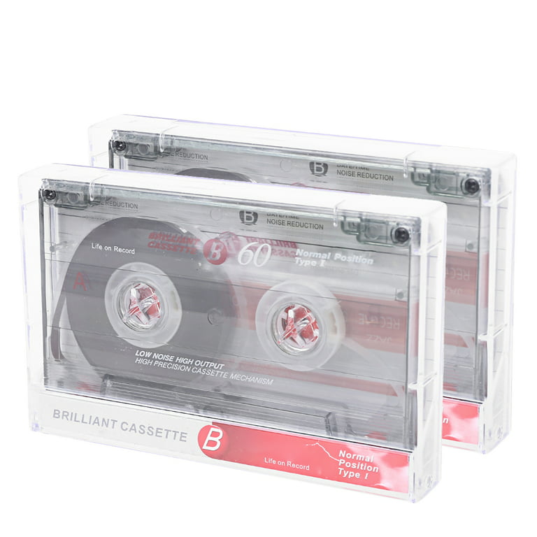 Professional Cassette Tapes Blank Tapes 60 Minutes Audio Cassette Audio  Tape for Voice Recorded Speech Music Player 
