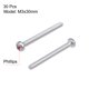 thumbnail image 2 of Tornillos de máquina M3x30mm Unique Bargains, tornillos de cabeza Phillips en forma de cruz, sujetadores, pernos, 30 piezas, 2 of 3