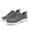 Grey, variant on Men's Skid Resistant Non Slip Work Shoes - Work & Safety Footwear, Food Service Work Sneakers, Lace-Up Breathable Work Shoes for Men Red,9