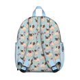 thumbnail image 3 of Pug and Love Heart Backpack Backpack for School,Cute School Bag,Schoolbag with Adjustable Shoulder Straps & Padded Back,13.8"x11.4"x6", 3 of 6