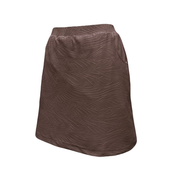 Monterey Club Women's Jacquard Texture Knit Skirt #4801