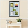 thumbnail image 2 of ArtToFrames Collage Photo Picture Frame with 5 - 6x8 Openings, Framed in Black with Baby Blue and Black Mats (CDM-3926-106), 2 of 8