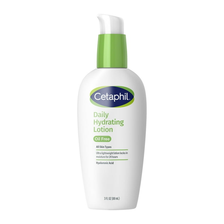 Cetaphil Daily Hydrating Lotion with Hyaluronic Acid, 3 fl oz