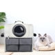 thumbnail image 3 of Mochila portátil para transportar gatos y perros pequeños, ideal para senderismo Beige, 3 of 9