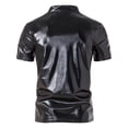 thumbnail image 4 of Playeras De Bambu Para Hombre, Camiseta Informal Suave Y Cómoda Con Estampado Pequeño, Cuello Redondo Y Mangas Cortas., 4 of 4