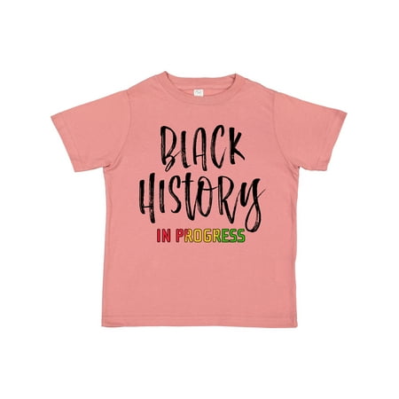

Inktastic Black History in Progress Boys or Girls Toddler T-Shirt