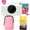 Grey, variant on Kodak Printomatic Instant Print Camera Starter Bundle with Pink Soft Case & 20-Pack Zink Photo Paper - Black