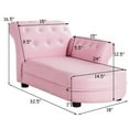 thumbnail image 4 of YYAo Childrens Sofa,Children Sofa Lazy Sofa,Armrest Relax Chaise Lounge Kids Sofa, 4 of 8