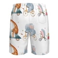 thumbnail image 6 of Naloa Animals in Transport Men's Beach Shorts, Surfing shorts, Swim trunks, Quick Dry Swim Trunks for Surfing Beach Fun - X-Large, 6 of 9