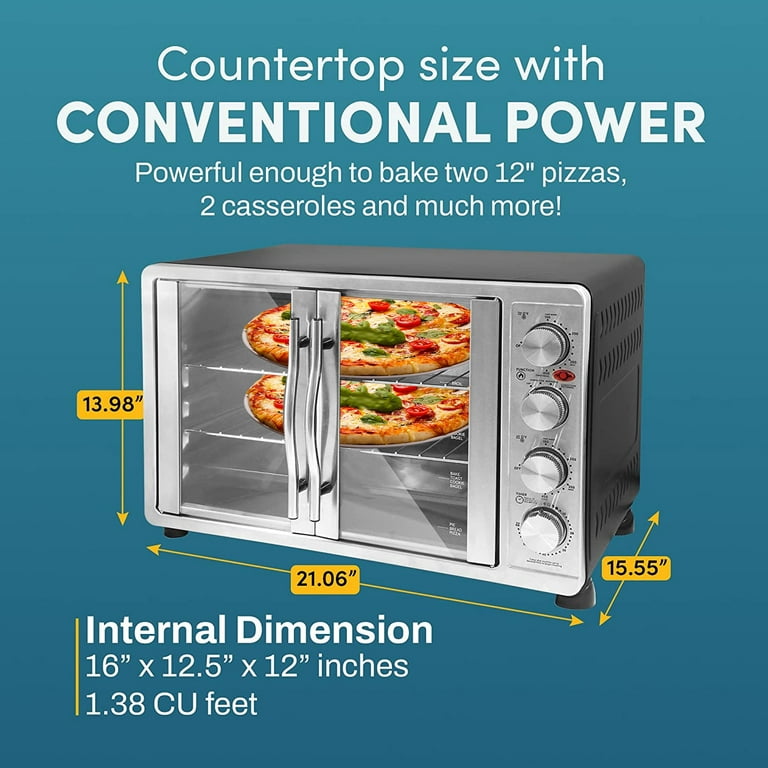 General Electric Stainless Countertop Broil Bake Convection