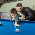 thumbnail image 4 of Costway 47" Folding Billiard Table Pool Game Table for Kids w/ Cues & Chalk & Brush, 4 of 10