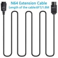 thumbnail image 4 of 4 Pack 6Ft N64 Controller Extension Cable Cord for Nintendo 64, 4 of 5
