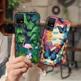 thumbnail image 2 of ABL-Phone Case For TCL 40XE 5G/40X 5G/40NxtPaper 5G, Durable Card bag Cute TPU Anti-knock Graffiti Soft case protective Anti-dust Silicone Cover Fashion Design Back Cover Card slot, 2 of 9