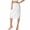 White, variant on Women's Knee Length Lace Hem Elastic Waist Half Slips - Petticoat for Dresses and Comfort