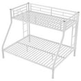 thumbnail image 6 of Euroco Metal Twin XL over Queen Bunk Bed Frame for Kids Teens Adults, White, 6 of 9